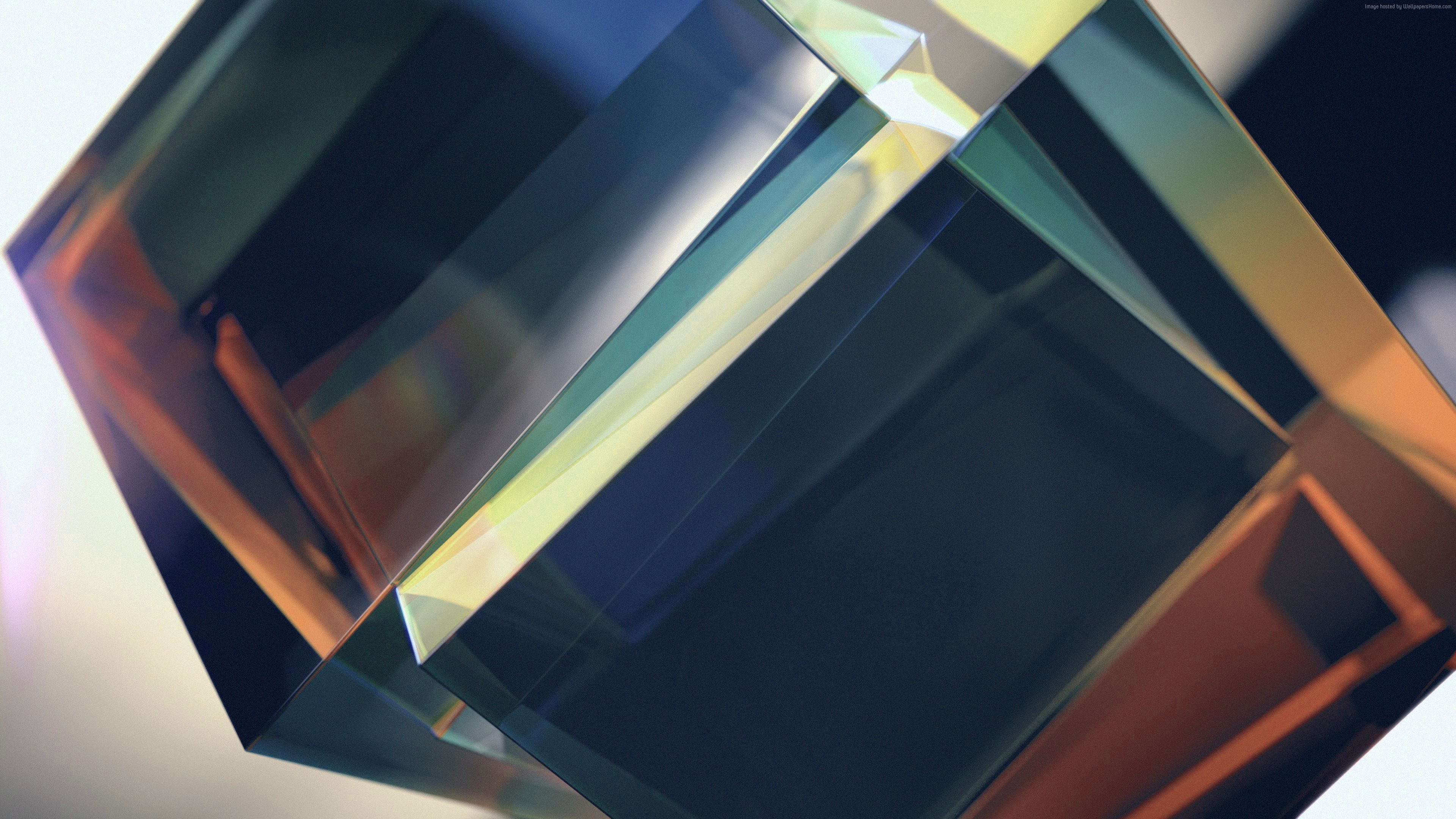 Wallpaper 4k, abstract, cubes, 3D, Abstract